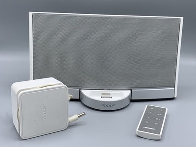 BOSE SoundDock Portable Speaker Lautsprecher weiss - nur Netzbetrieb!