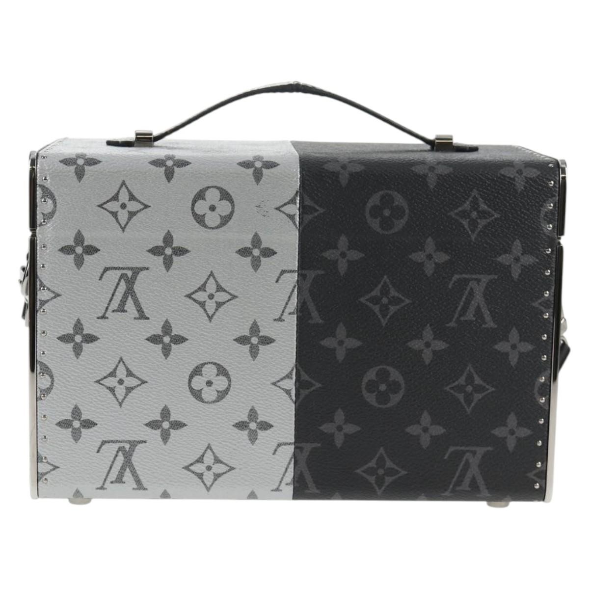 LOUIS VUITTON Monogram Eclipse Split Mini Box Tru… - image 2