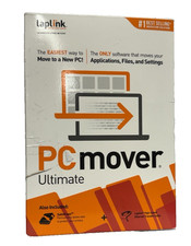 Laplink PCmover Ultimate W/High Speed Ethernet Cable PAFGPCMP08000PERTPEN-Sealed