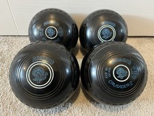 Almark Crusader II Bowls Size 5H Heavy Weight Black Set Of 4 Stamped BB K 04