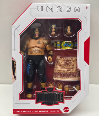 #ad #ad UMAGA WWE WWF Mattel Ultimate Edition Series 29 Action Figure NEW amp; IN STOCK $52.97