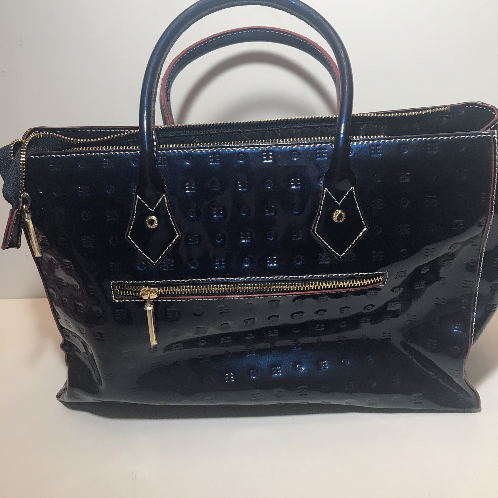 Lot Of 3 Name Brand Purses Handbags Coach Arcadia Coccinelle Varied Colors SEE thumbnail 12