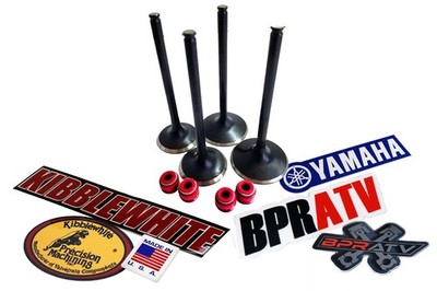 14-19 Yamaha YZ450F Kibblewhite Black Diamond Valve Kit OEM Replacement Valves 4
