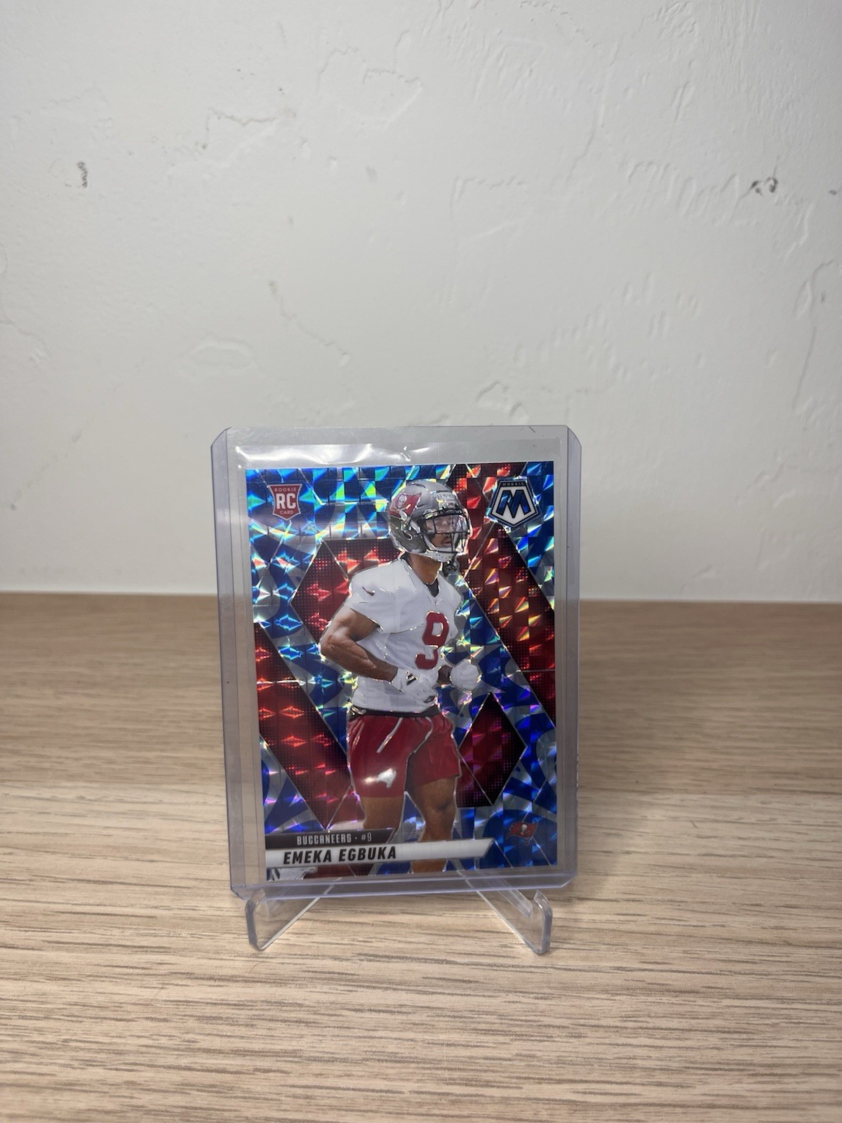 2025 Panini Mosaic - Emeka Egbuka #376 RC - Reactive Blue Mosaic