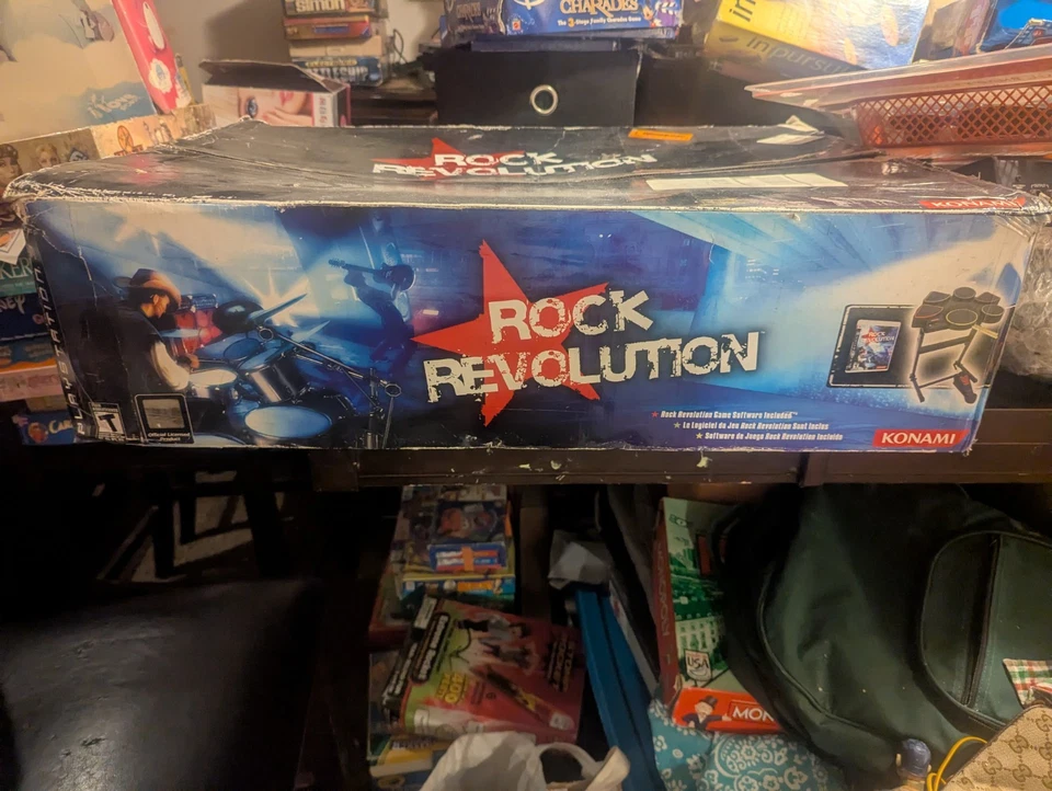 Rock Revolution Paquete Batería y Juego para PlayStation 3 PS3 Batería Kit Foto 2 de 2