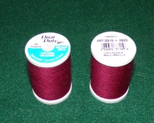 Coats & Clark, Dual Duty All Purp Polyester Thread, 250 yds, Barberry Red (2820)