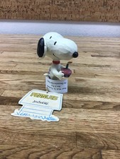 Jim Shore Snoopy Birthday Mini 4059441 Charlie Brown New B-1