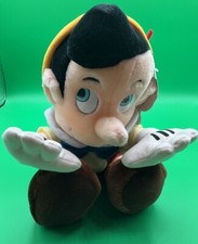 A Rare Vintage NWT 1980  s Walt Disney World Disneyland Pinocchio Sitting Plush