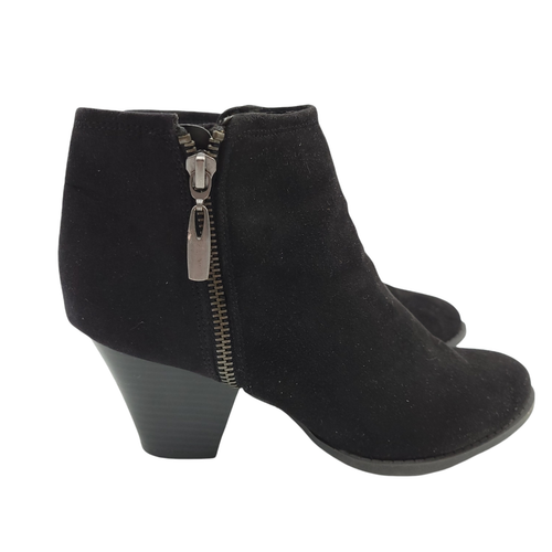 womens black booties size 7