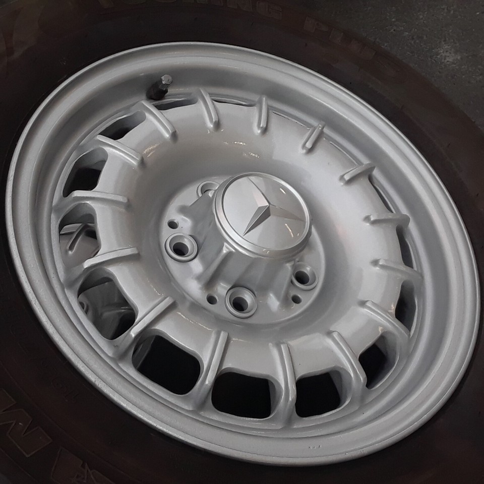 Set 4 Powdercoated Mercedes 14 x 6