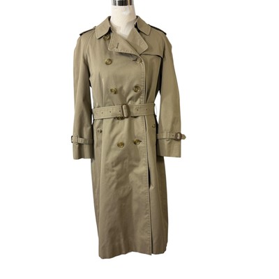 1980s BURBERRYS COTTON TRENCH COAT