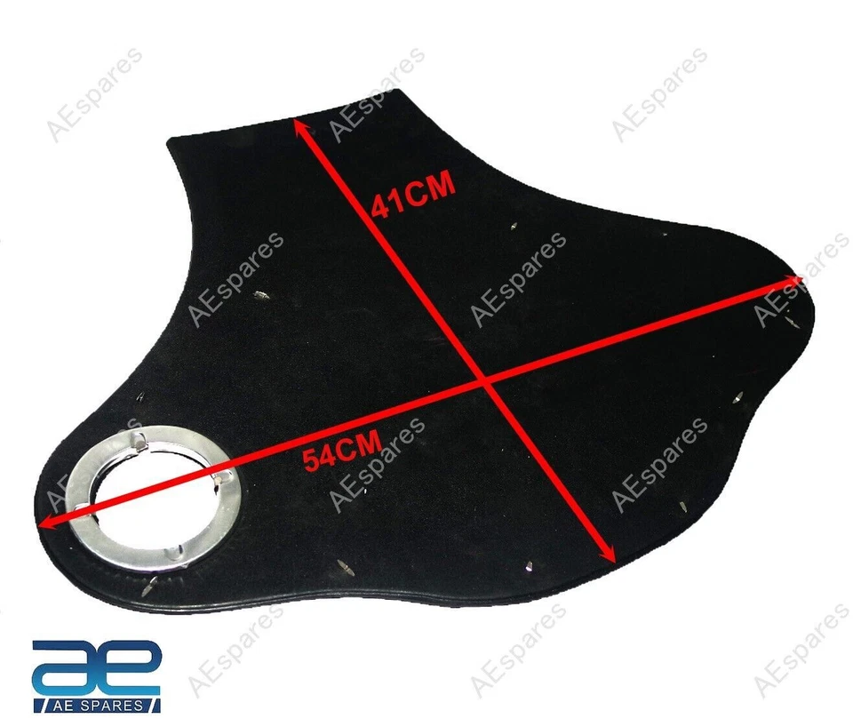 Mud Flap Black For Royal Enfield New Classic 350 Reborn view 2