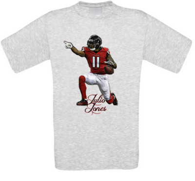 Julio Jones Atlanta American Football T-Shirt alle Größen NEU