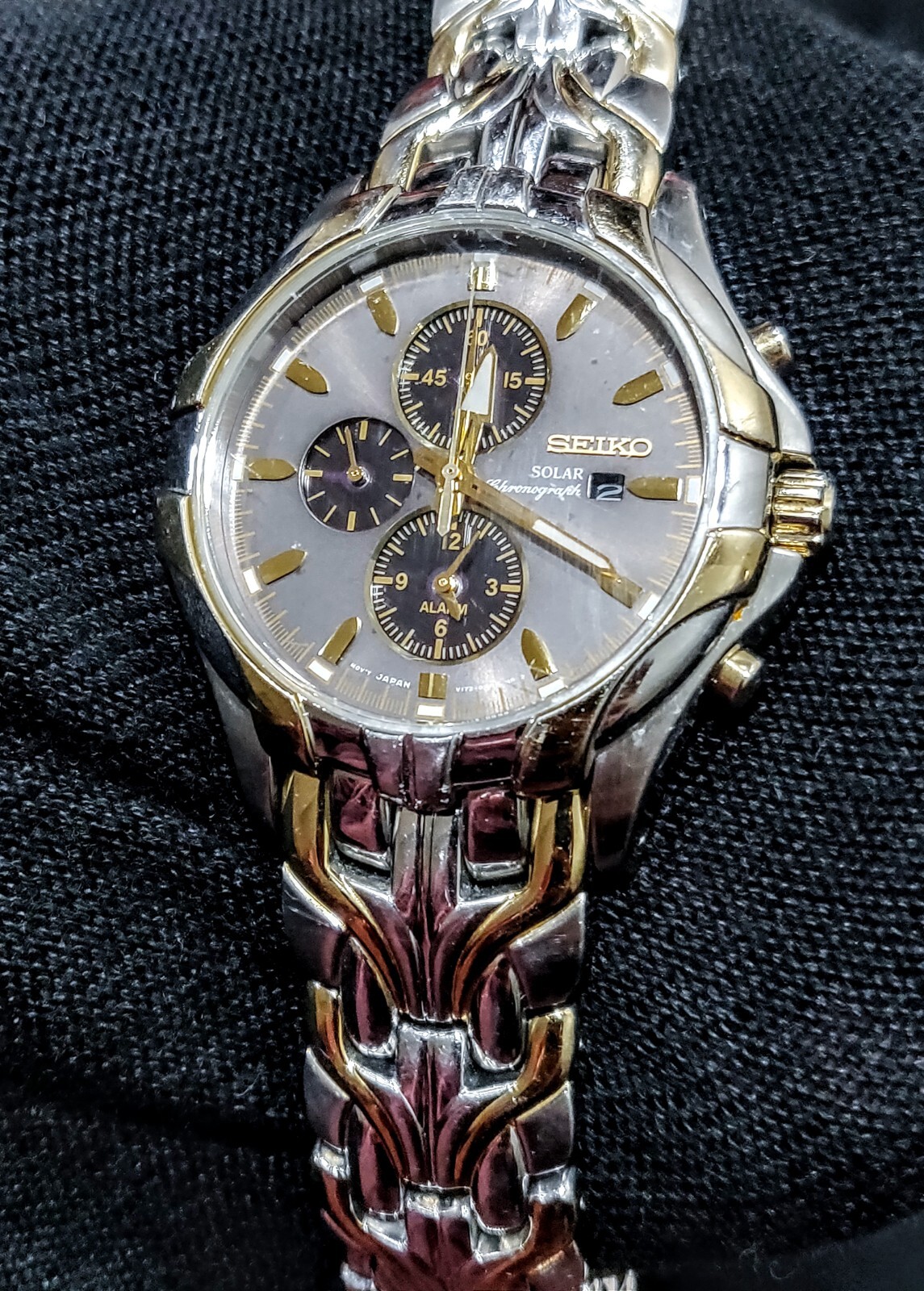 Seiko Solar Chronograph Seiko Ssc142p1 Analog Watch Seiko Ssc142