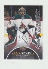 Karel Vejmelka  Rookie 2021-22 Upper Deck Extended Young Guns Canvas Black 