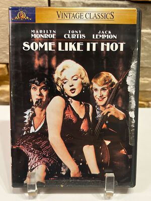 SOME LIKE IT HOT 1959 MARILYN MONROE TONY CURTIS JACK LEMMON B&W (USED DVD)