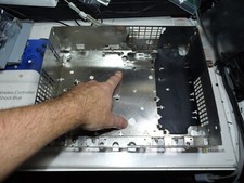 Xbox Original  2004-05-Bottom 1.6 Case  METAL FRAME ONLY-Just OK-READ ALL