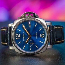 Panerai Luminor Due 42mm Blue Dial Box and Papers - PAM00927 6