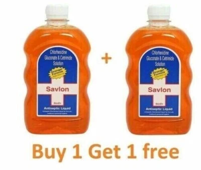 BUY 1 GET 1 FREE Savlon Antiseptic Liquid 100ml First Aid Two Bottles UK STOCK