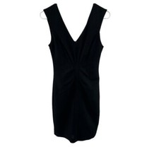 Express | 6 Black Cocktail Dress V Neck