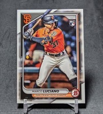 Marco Luciano Rookie RC 2024 Bowman Baseball Card #18 San Francisco Giants. rookie card picture