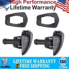2X Adjustable DUAL Hole Windshield Washer Nozzle Wiper Water Spray Jet Universal