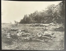 1863 Photo-US Civil War Gettysburg Confederate Soldiers Semmes Brigade