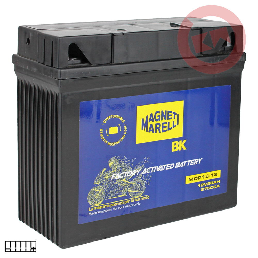 BATTERIA MAGNETI MARELLI MOP18-12 = YUASA 51913 BMW K 1200 LT/M (K76) 2008
