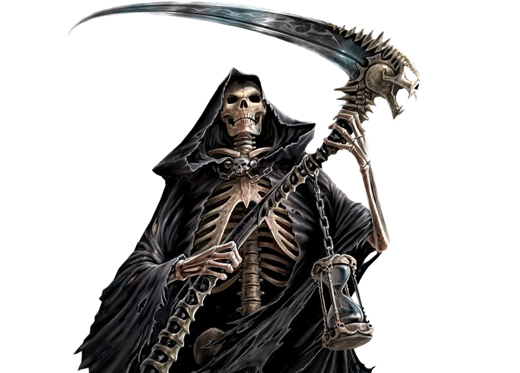 Grim Reaper sticker weatherproof  bumper vinyl decal