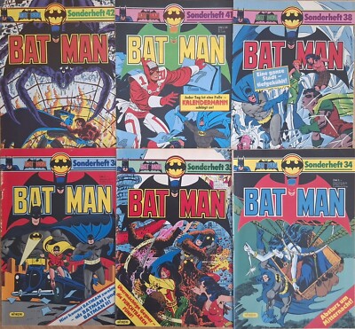 Z 1  Batman 1 - 44 Ehapa 1976 - 1985 DC comics Sammelmarke Sammelecke Superman