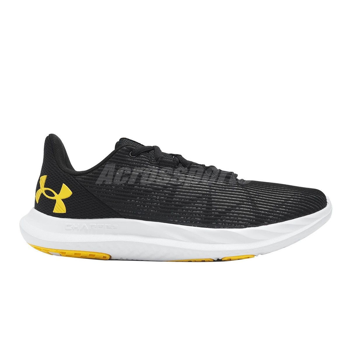Under Armour Charged Speed Swift UA Black Yellow Men Running