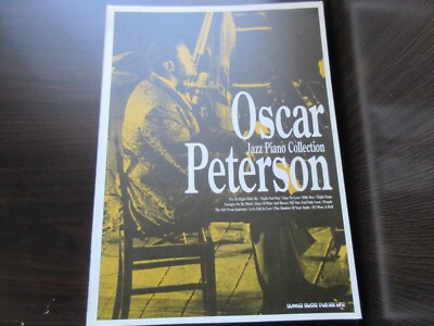 Oscar Peterson Jazz Piano Collection Japan Piano Score Song Book Night Train