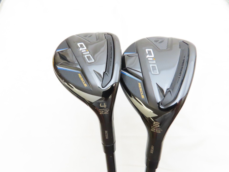 TaylorMade Qi10 Rescue 4H Hybrid – 22° Loft – Regular Flex Fujikura Ventus TR Blue HB 6 – Right-Handed (Value Condition)