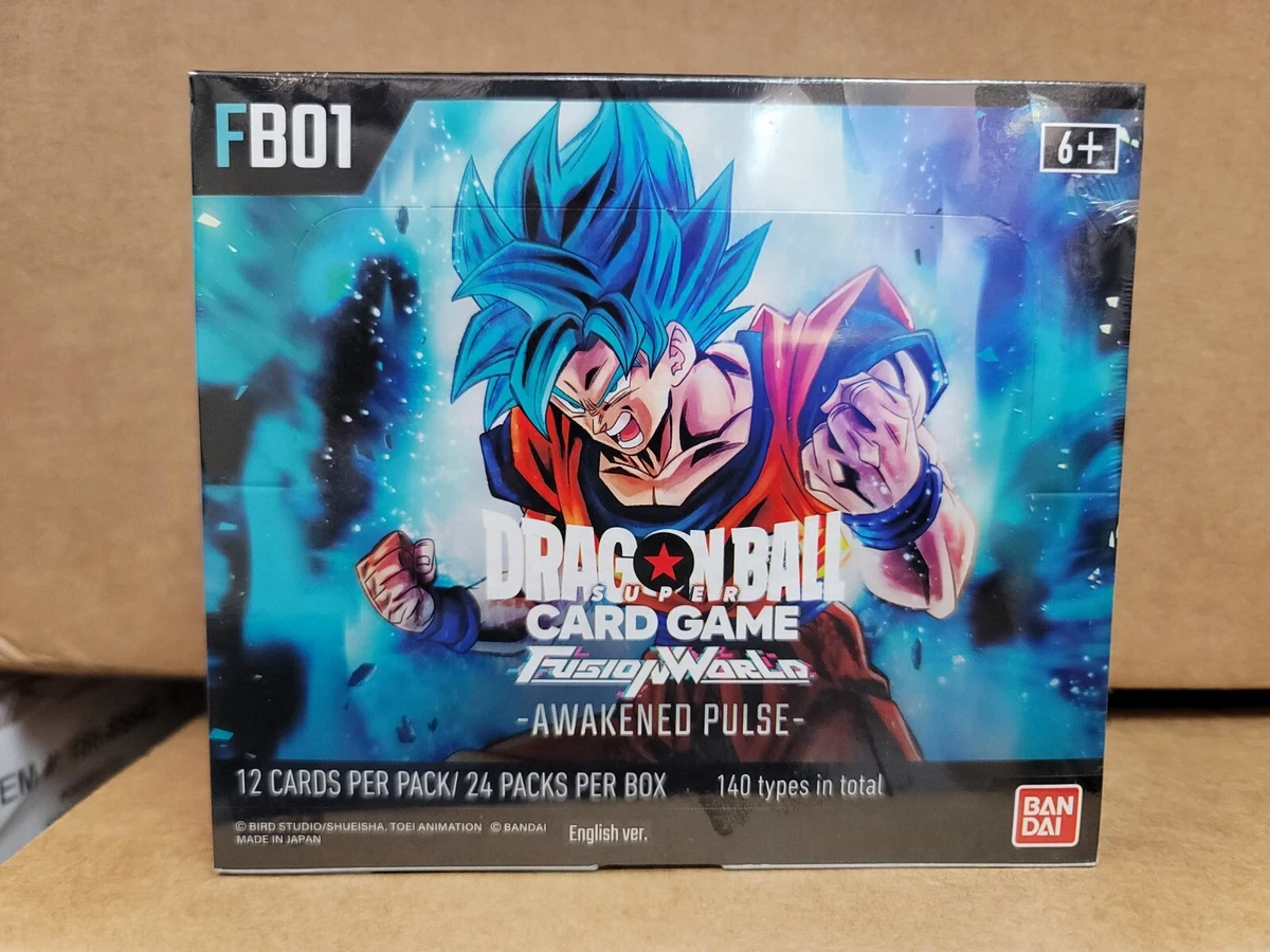1BOX】DRAGON BALL SUPER CARD GAME FUSION