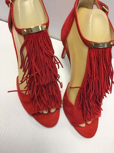 Louise et Cie Glamour Rose Red Suede 