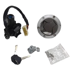 US Ignition Switch Gas Cap For Kawasaki Ninja 250R EX250J 2008-2012