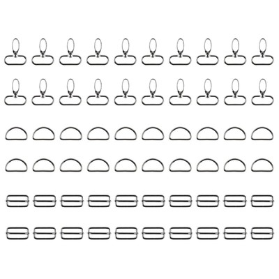 Multipurpose Metal Roller Buckles, Hooks, Hooks Set