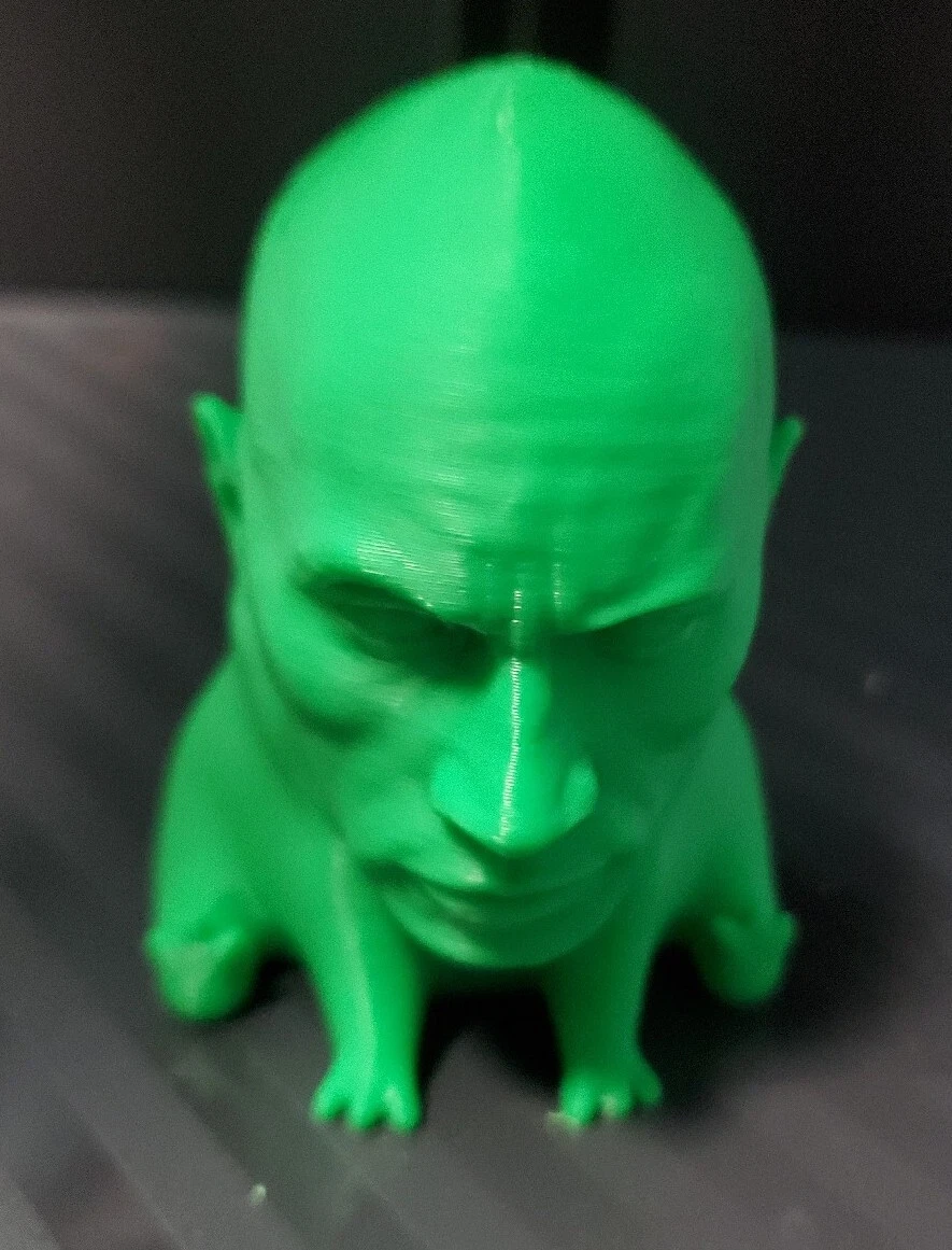 Among Rocks Dwayne Johnson 3D Printed