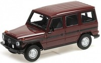 Mercedes BM460 G-Modell Lang Rot Modellauto 155038102 Minichamps 1:18