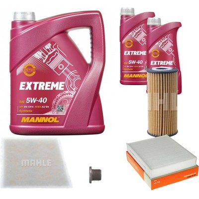 MAHLE Inspektionspaket 7L MANNOL 5W-40 Extreme für BMW 2 Active Tourer 225i