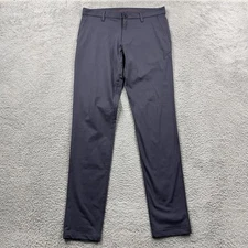 Rhone Commuter Pants Mens 31x32 Gray Slim Chino Performance Stretch Outdoors