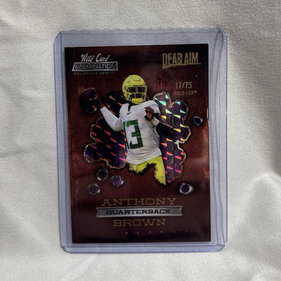 Wild Card 2021 Alumination Anthony Brown Dead Aim Holo-Lux 17/75