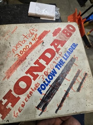 Honda Generator Shop Service Binder Lot EL5500 EX5500 ES6500 EV4000 EB3500X +Mor