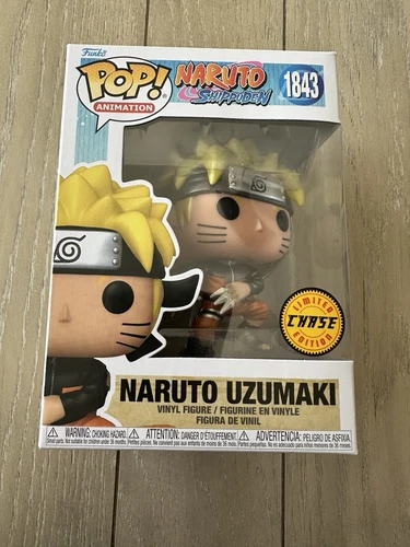 Funko Pop Shippuden Naruto Uzumaki with Shuriken #1843 Chase(Imperfect Box)