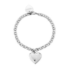 Regalo per Amica Bracciale Cuore Acciaio Sagapo SSE19 S'agapo