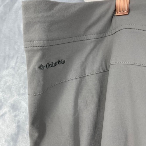 Columbia Capri Pants Womens 24W x 18L Anytime Omni-shield UPF 50 Hiking Gray - Foto 4 di 13