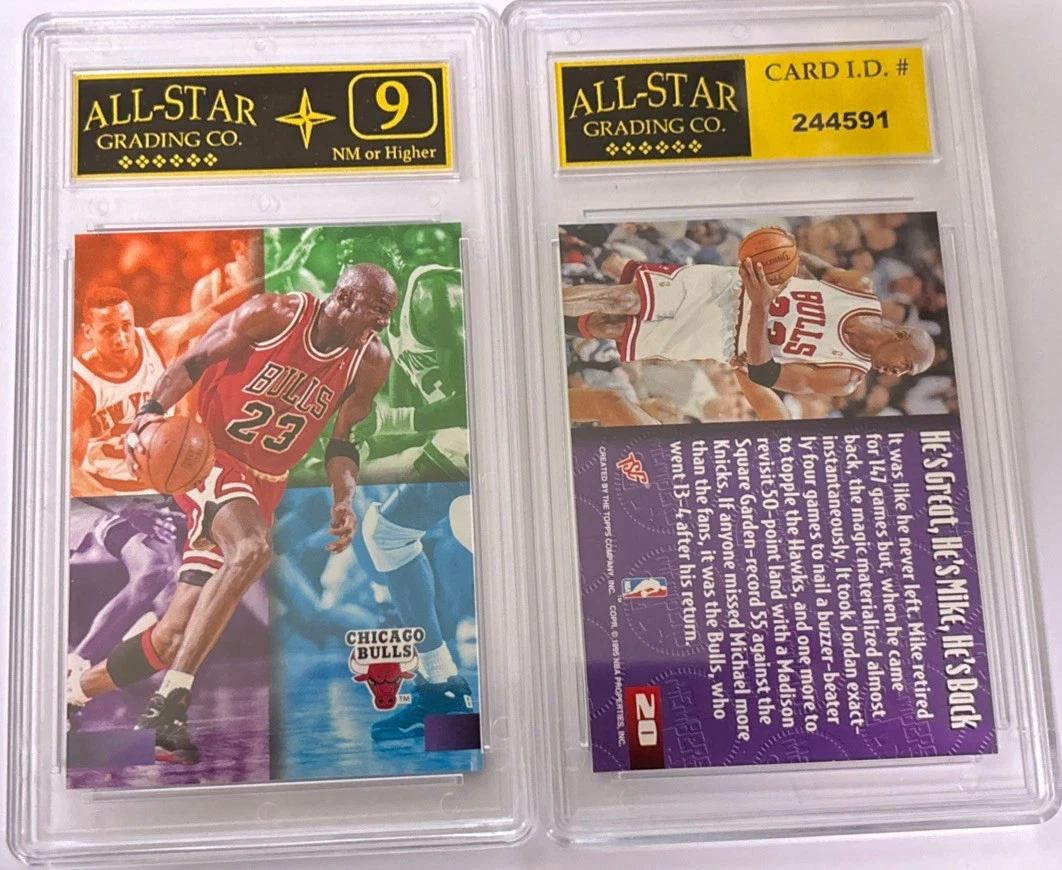 Topps Michael Jordan Basketball 1994-95 Season Sports Trading