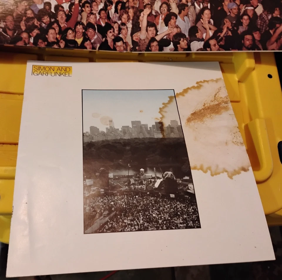Simon And Garfunkel The Concert In Central Park 2 LP Set 1982 - Image 4 of 4
