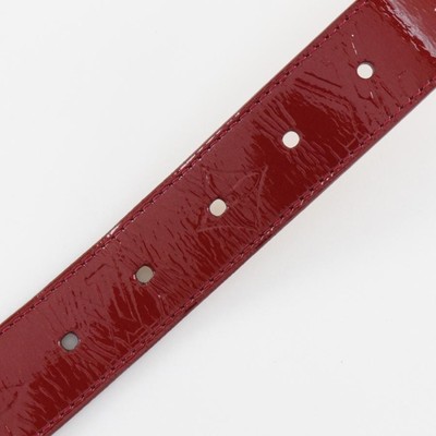 Louis Vuitton LOUIS VUITTON Santur Belt M6980 Monogram Vernis Pomme d\'Amour 2011 LOUIS VUITTON Belt Santur M6980 Monogram Vernis Pomme d  main image 3