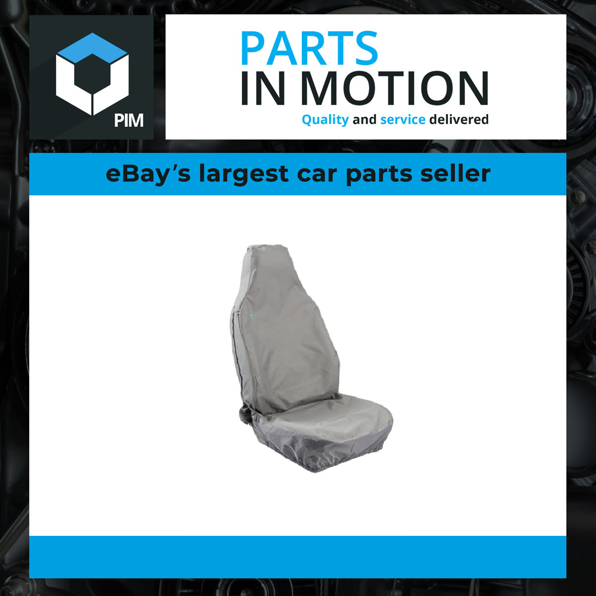 3d Front Seat Cover Grey 3DFGRY Town & Country Genuine Top Quality Product New